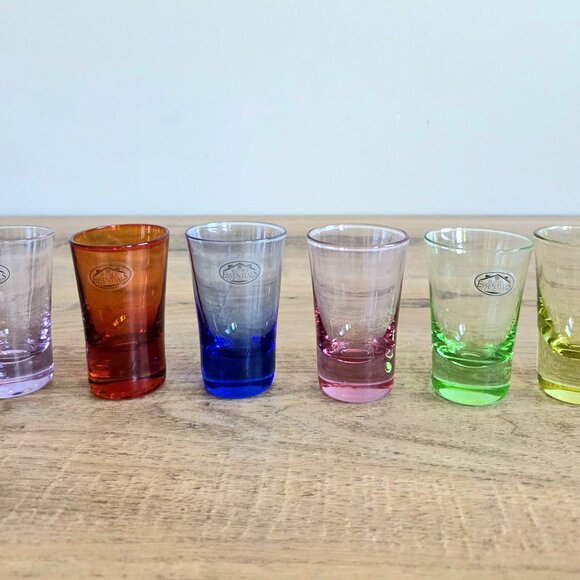 home essentials and beyond colorful glass shots. - Picture 1 of 9